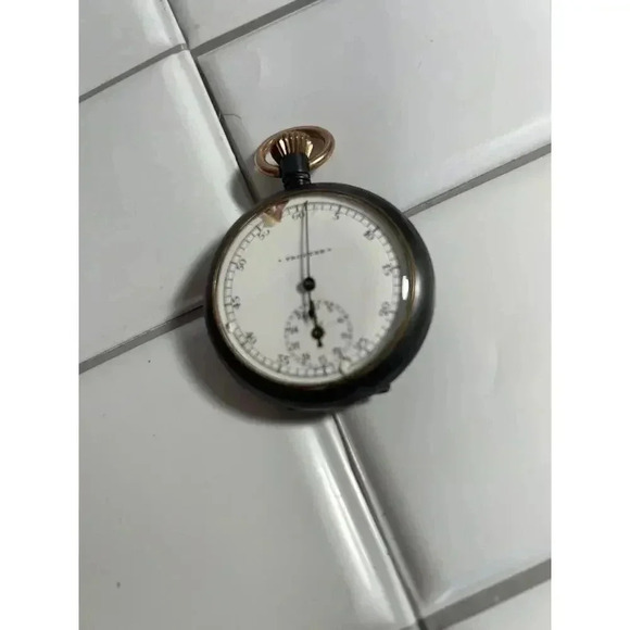 Vintage Trotter Pocket Watch Timer Time Piece clock - Picture 9 of 12